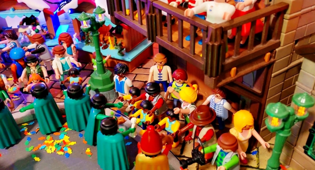 Diorama de la Cabalgata de los Reyes Magos